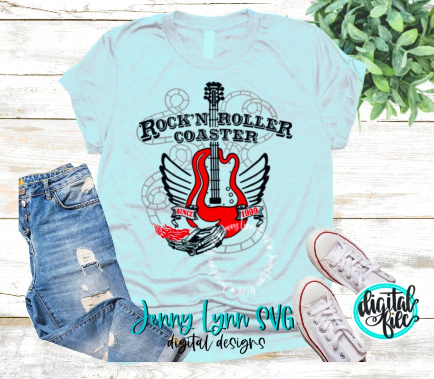 Rock n roller coaster 2024 shirt