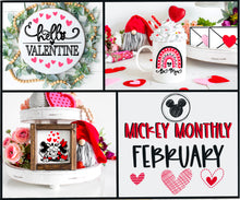 Load image into Gallery viewer, Mickey Monthly February Valentines Bundle
