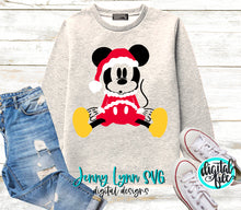 Load image into Gallery viewer, Mickey Santa SVG DXF PNG
