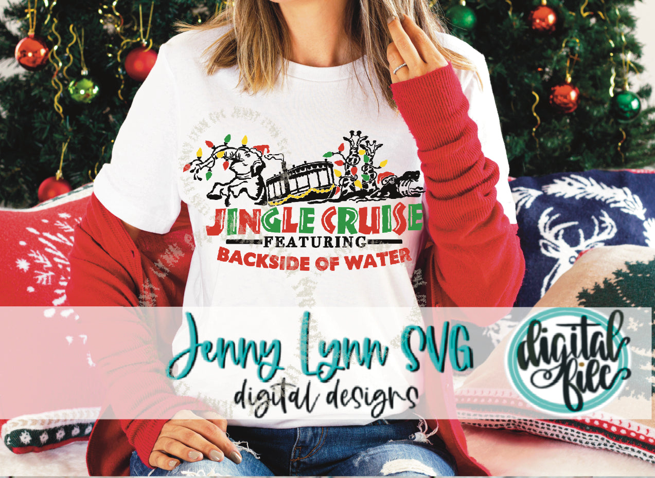 Jingle Cruise Ride Back side of Water Jungle Cruise SVG DXF PNG