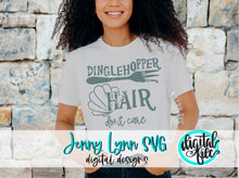 Load image into Gallery viewer, Little Mermaid Dinglehopper Hair Don&#39;t Care SVG DXF PNG
