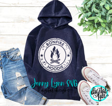 Load image into Gallery viewer, Bonfire Hoodie Camp Fire Shirt Camping Shirt SVG DXF PNG
