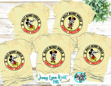 Load image into Gallery viewer, Mickey Minnie Mouse Family Vacation SVG DXF PNG
