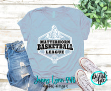 Load image into Gallery viewer, Matterhorn Basketball Team Disneyland SVG DXF PNG
