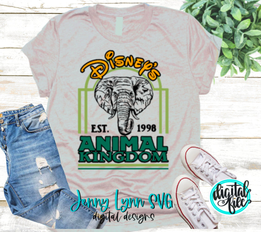 Animal Kingdom Park SVG DXF PNG – Jenny Lynn SVG