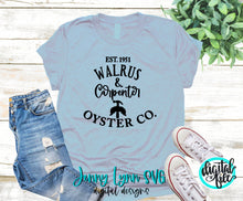 Load image into Gallery viewer, Walrus &amp; Carpenter Co Alice in Wonderland SVG DXF PNG

