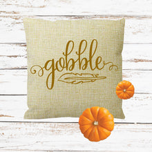 Load image into Gallery viewer, Gobble Thanksgiving Fall Feather SVG DXF PNG
