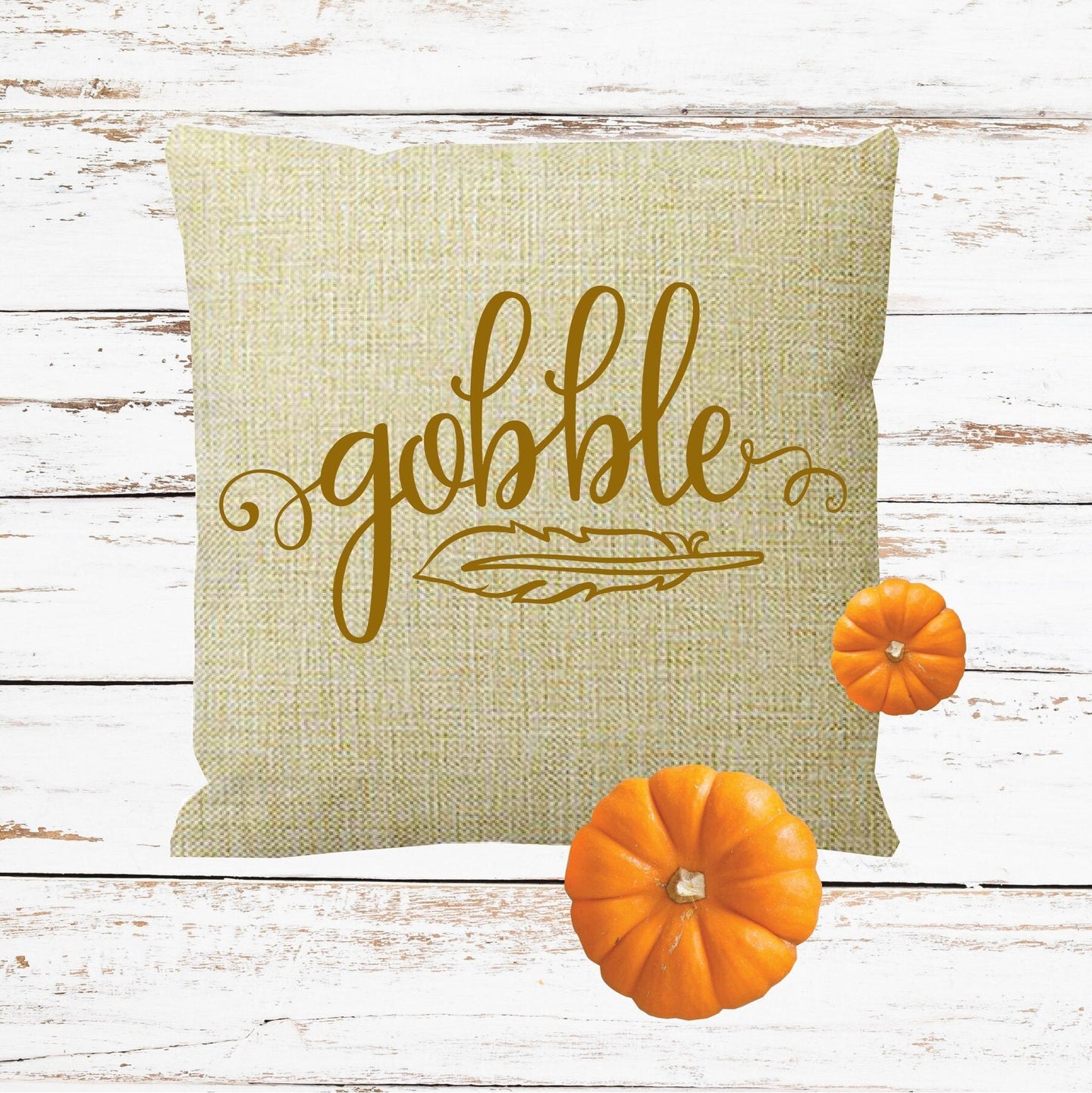Gobble Thanksgiving Fall Feather SVG DXF PNG