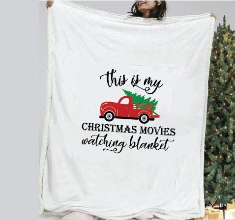 This is my Christmas movies watching Blanket SVG, Christmas SVG, HTV, Christmas svg, Christmas shirt svg Cricut Silhouette Christmas blanket