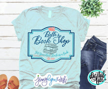 Load image into Gallery viewer, Belle’s Book Shop SVG Beauty and Beast Disney SVG DXF PNG
