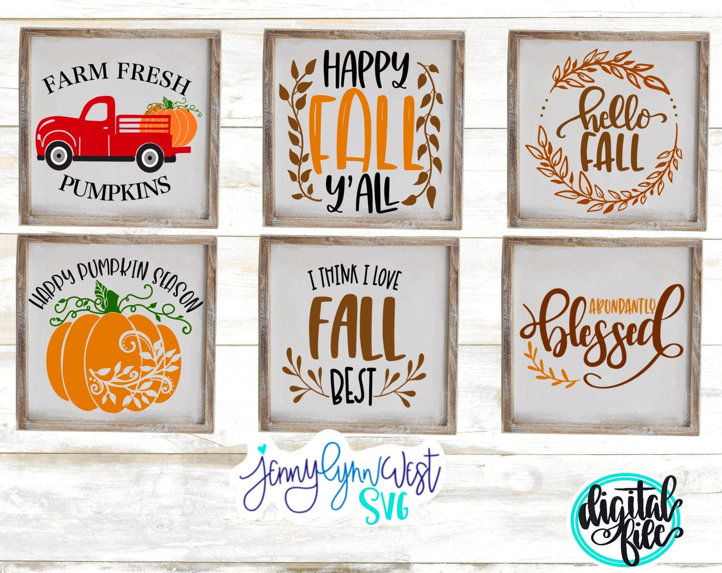 Fall BUNDLE Designs Pumpkins Fall Shirt SVG DXF PNG