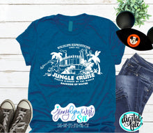 Load image into Gallery viewer, Jungle Cruise SVG Ride Back side of Water DisneyWorld Park SVG Silhouette Cricut Cut file Disneyland Ride DXF Png Jungle Cruise Shirt
