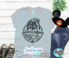 Load image into Gallery viewer, Haunted Mansion Ride Disneyland Disney World Ride SVG PNG DXF
