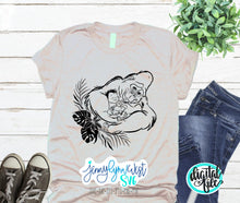 Load image into Gallery viewer, Tarzan SVG Mother Kala You’ll Be in My Heart SVG Mothers Day Disneyworld Mom Disneyland Tarzan Shirts Tarzan Download DXF Sketch
