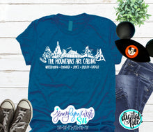 Load image into Gallery viewer, Disney Parks The Mountains are Calling SVG DXF PNG
