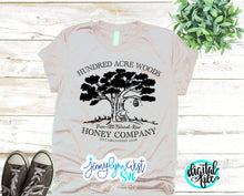 Load image into Gallery viewer, Winnie the Pooh SVG Hundred Acre Woods Honey Shirt Hand Lettered Clipart Silhouette Download Pooh SVG Shirts Digital File Cricut Cut file
