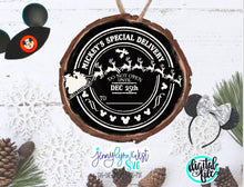 Load image into Gallery viewer, Disney Christmas Mickey’s Special Delivery Mickey Santa Tags SVG DXF PNG
