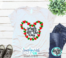 Load image into Gallery viewer, Jingle All the Way Christmas SVG Mickey Mouse Heads Jingle All the Way Christmas Iron on Shirt Disneyworld Disneyland Digital Cut File SVG
