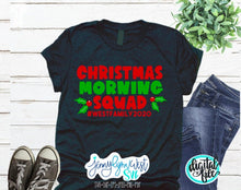 Load image into Gallery viewer, Christmas SVG Christmas Morning Squad SVG PNG DXF
