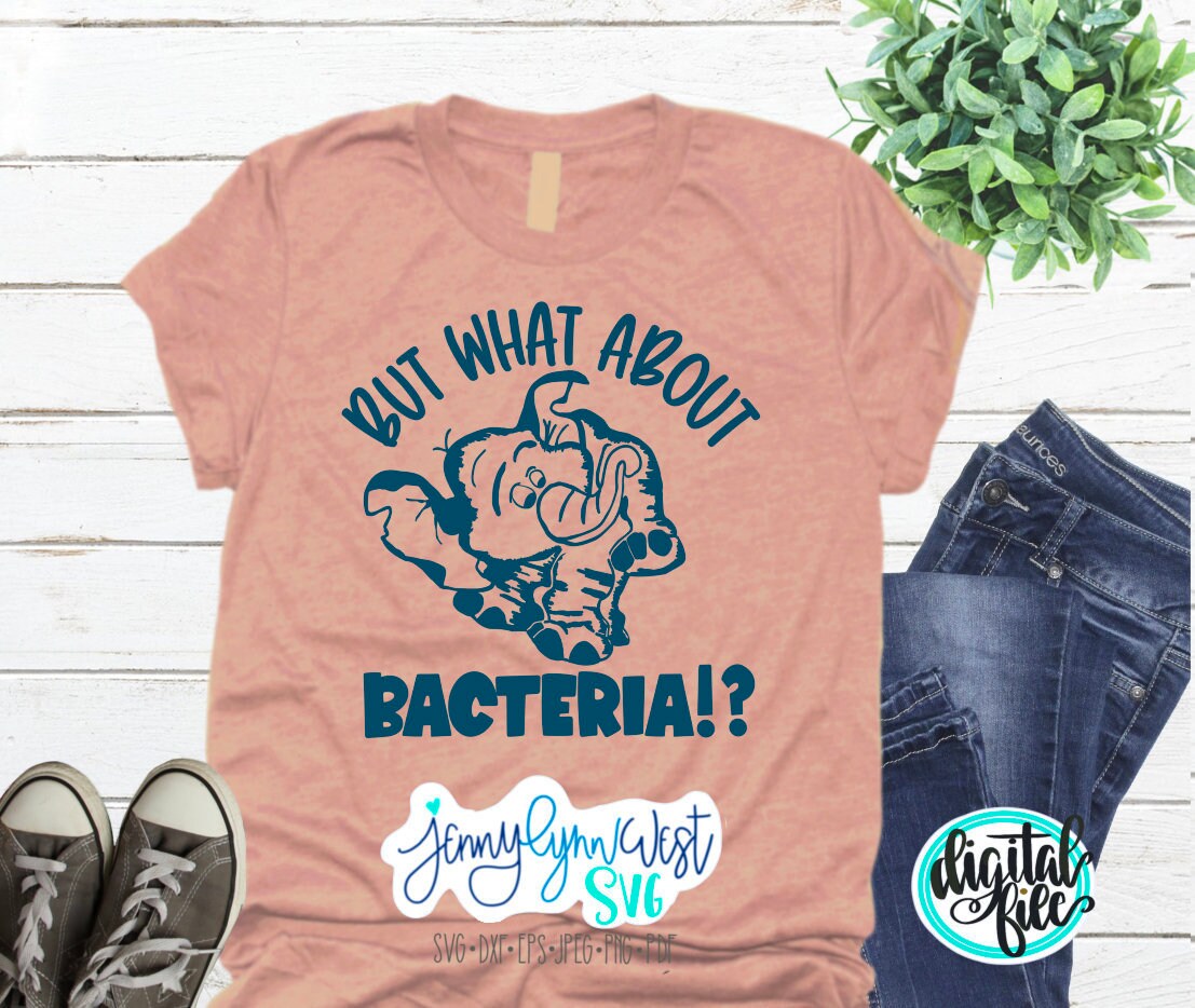 Tarzan Disney But What About Bacteria? SVG DXF PNG