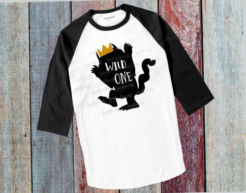 Wild One SVG Wild Things Wild One Where the Wild Things Are Preschool Funny Mom Shirt  PNG Cut File Iron On Shirt Transfer Clipart Cricut