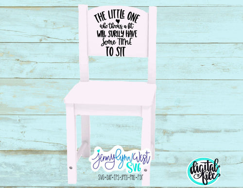 Time Out SVG Little One SVG Time Out Sign Cute Digital Download Cut file Clipart Transfer Silhouette Cricut Kids Svg Png Time Out Bench