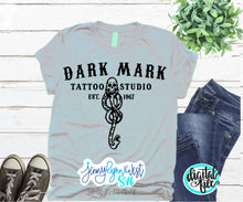 Load image into Gallery viewer, Dark Mark Tattoo Studio SVG PNG DXF
