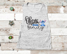 Load image into Gallery viewer, Stitch SVG Disney Shirt Ohana Means Family SVG DXF PNG
