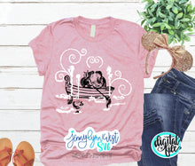 Load image into Gallery viewer, Little Mermaid SVG Ariel and Eric Kiss the Girl Silhouette Cameo Cricut Cut file DisneySVG shirt SVG Silhouette Princess Download DXF

