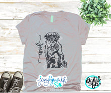 Load image into Gallery viewer, Golden Retriever Dog Woof SVG DXF PNG
