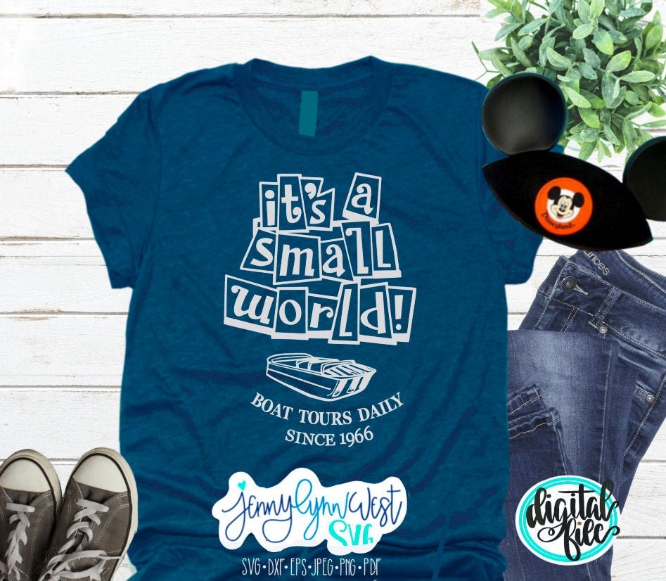 Small World Disney Small World Boat Tours SVG DXF PNG