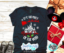 Load image into Gallery viewer, Disney Christmas SVG Most Magical Time of Year SVG DXF PNG
