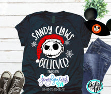 Load image into Gallery viewer, Nightmare Before Christmas Jack Skeleton Sandy Claws SVG PNG DXF
