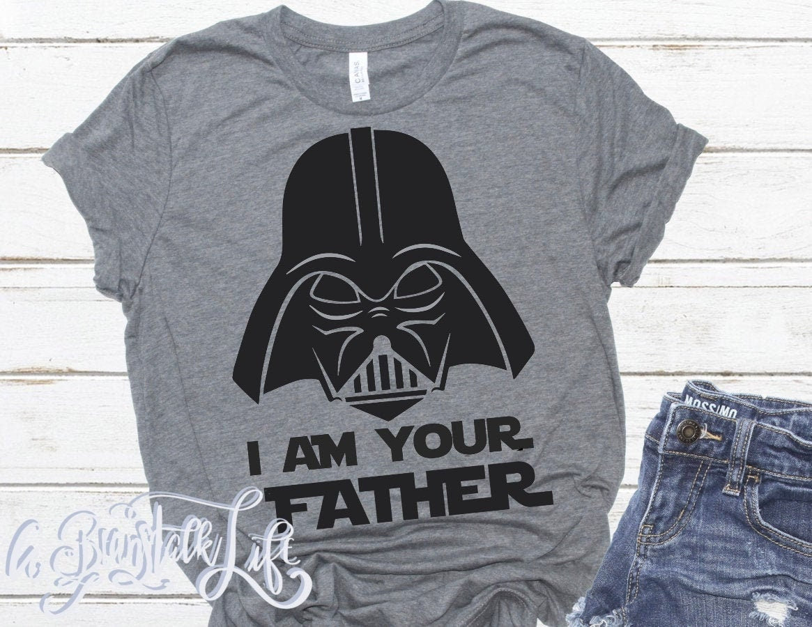 Disney Star Wars SVG I am Your Father Darth Vader SVG DXF PNG