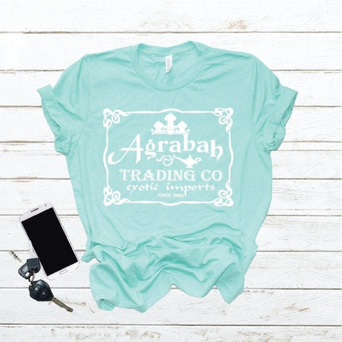 Aladdin SVG Shirt Agrabah Trading Co World Park Shirt PNG svg Cut File Iron On Shirt Jasmine Genie Aladdin Shirt Png Sublimation Files