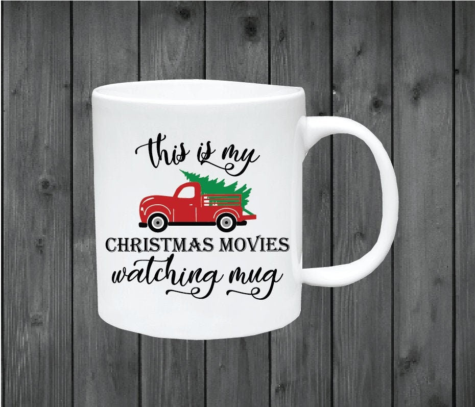 This is My Christmas Movies Watching Mug Christmas SVG DXF PNG