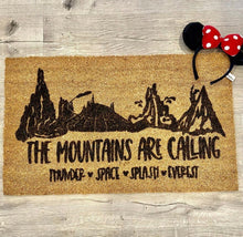 Load image into Gallery viewer, DisneyWorld The Mountains are Calling SVG Digital Cut Files SVG PNG DXF
