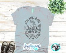 Load image into Gallery viewer, The Great Mouse Detective SVG DisneySVG Basil of Baker Street Shirt Silhouette Cricut Mouse Detective Cut file Professions SVG Png
