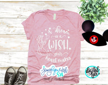 Load image into Gallery viewer, Cinderella A Dream is a Wish your Heart Makes SVG DXF PNG
