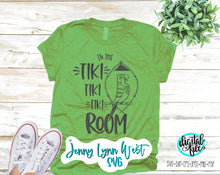 Load image into Gallery viewer, Tiki Room In the Tiki Tiki Tiki Room SVG Sublimation PNG Cricut Cut file Disneyland DisneyWorld Silhouette Tiki Room Shirt Download DXF
