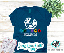 Load image into Gallery viewer, Avengers Campus Marvel SVG Screen print Iron On Digital Cut Files Avengers California Adventure SVG PNG
