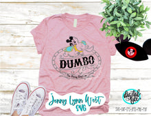 Load image into Gallery viewer, Dumbo SVG Mickey and Dumbo Ride Mickey Mouse Digital File Cricut Cut file Screenprint Download Iron on PNG

