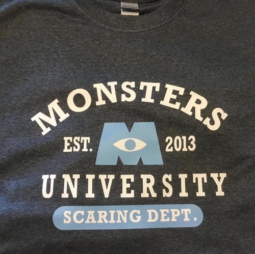 Monsters Inc SVG Monsters University Silhouette Disneyworld Vacation Shirts Download DXF Cricut Ion On Htv Disneyland SVG