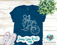Load image into Gallery viewer, Mickey Mouse Sketch PNG Dxf Classic Mickey Sketched Mickey Mouse Shirts Silhouette Cricut Cut File Mickey Minnie Line Drawing Shirts PNG
