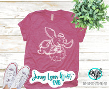 Load image into Gallery viewer, Dumbo Sketch Dumbo Ride SVG DXF PNG
