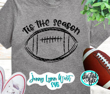 Load image into Gallery viewer, Football Tis the Season SVG DXF PNG
