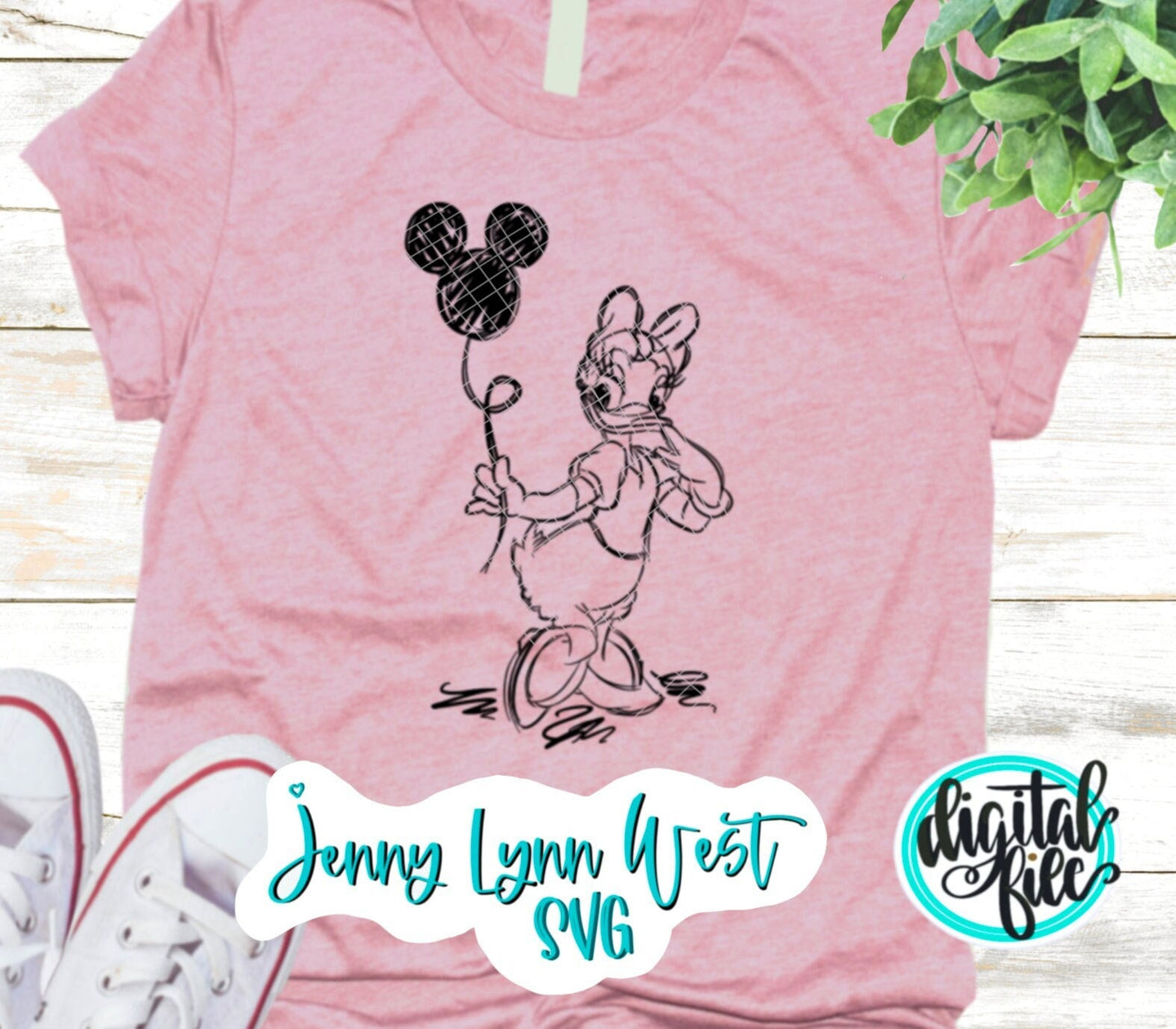 Minnie Mouse SVG, Daisy Duck SVG, Minnie SVG, Mickey Mouse