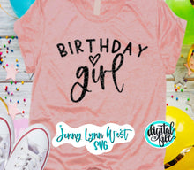 Load image into Gallery viewer, Birthday Girl SVG Birthday Party SVG DXF PNG
