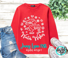 Load image into Gallery viewer, Christmas SVG Winter Wishes Winnie the Pooh Piglet Skating SVG PNG Dxf Silhouette Cricut Cut File Design Iron On Png Sublimation Holiday
