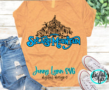 Load image into Gallery viewer, Disney svg, Disney splash mountain ride svg, Disney sublimation, Disneyland svg, Disney World svg shirt, Disney parks svg, Disney cut files, Disney cricut files, Disney sketched, Disney svg, dxf Disney png, disney glowforge, Disney splash mountain
